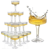 Goodluck 4-Tier Champagne Tower assembly enables quick setup for events