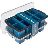 GORCI ice cube tray shows 16 large half-cubes for easy demolding and quick use.