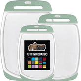 GORILLA GRIP BPA-Free reversible cutting boards large mint ideal for meal prep