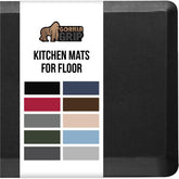 GORILLA GRIP comfortable kitchen mat, top view, for all-day standing comfort