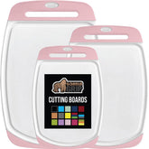 Gorilla Grip cutting board set large 16x11 inches for heavy chopping