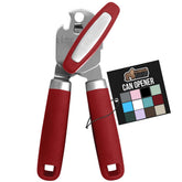 GORILLA GRIP heavy duty can opener with crank; strong grip for easy opening