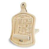 GoShambar cookbook stand with cutting board silhouette keeps recipes at eye level for easier cooking