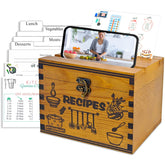 GoShambar dual-slot lid with phone holder keeps recipes hands-free for cooking