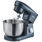 Gourmia stand mixer with dough hook for smooth bread and cookie dough.