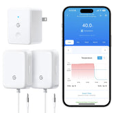 GoveeLife WiFi fridge thermometer inside fridge for real-time monitoring