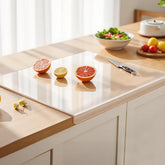Gracenal acrylic cutting board clear rectangle ideal for safe food contact and counter integration