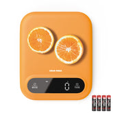 GRAM PRES digital scale with LED display showing precise measurements for baking and cooking