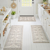 GRANNY SAYS Boho kitchen rug 20x32 close-up shows plush texture and soft underfoot comfort.