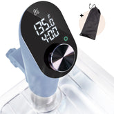 Greater Goods sous vide machine delivering precise temps for even cooking.