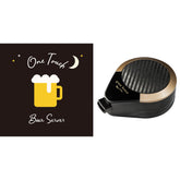 GREEN HOUSE One-Touch Beer Dispenser creates creamy foam for bar-quality pours