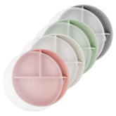 greenandlife 9-inch divided plate with lid for organized meals and leftovers