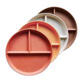 Greenandlife 9 Inch Divided Plate with unbreakable design for durable daily use
