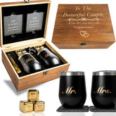 GreenCor To The Beautiful Couple gift box with handcrafted design for bridal celebrations.
