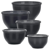Greentainer 5-piece mixing bowls with lids for versatile prep and storage