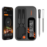 GrillBliss wireless meat thermometer setup for precise grilling control