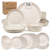 Grow Forward plate 10.5 inch with unbreakable wheat straw design for everyday meals