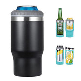 Gteller 4-in-1 stainless steel can/bottle insulator keeps beverages cool for hours.