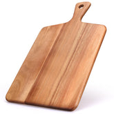 Gtencmen acacia cutting board with handle for easy prep and serving