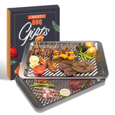 GuanBoXin grilling tray set 2 stackable for organized prep and serving.