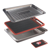 GuanBoXin prep set deep container for marinades keeps flavors fresh and organized