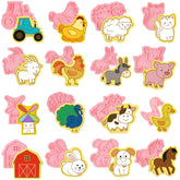 Guiqulai farm cutters pig shape for kid-friendly cookies and biscuits.
