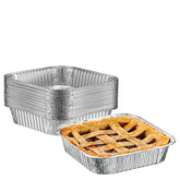 GUSTO 8-inch square foil pan for even-bake casseroles.