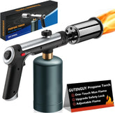 Gutenguy powerful torch with turbo mode for quick high-heat searing