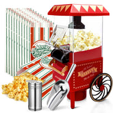 GVAKMM popcorn machine 10 cups for family movie night and quick snacking.