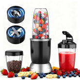 H-Duka smoothie blender 1200W motor blends ice for silky shakes.