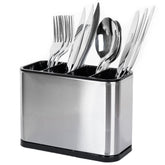 Haiyouneer Silverware Caddy top view shows organized counter space for easy access