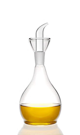 HAIZEEN olive oil dispenser with non-drip pour spout for clean pours