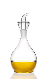 HAIZEEN olive oil dispenser with no-drip spout for mess-free pouring