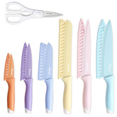 Hancorys 13-piece knife set full collection with guards for versatile kitchen prep