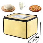 Handbanary bread-proofing-box front view demonstrating space-saving design for sourdough proofing.