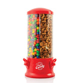 Handy Gourmet triple candy machine top view showing three snack compartments for easy access.