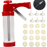 Hanmsen cookie press with 16 discs provides customizable shapes for cookies