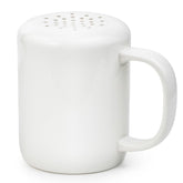 HANSEL HOMEWARES white cinnamon sugar shaker porcelain duster for elegant coffee stations and precise dusting.