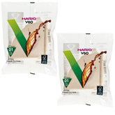 Hario 01 white filter, 100 sheets, for crisp pour-over flavor.