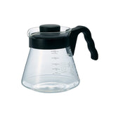 Hario V60 glass coffee server 700ml with borosilicate glass for durable, heat-retaining pours