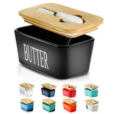 Hasense butter dish with airtight lid on counter, keeps butter fresh