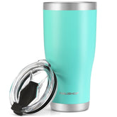 HAUSHOF 30 oz tumbler keeps hot coffee hot for hours during a commute
