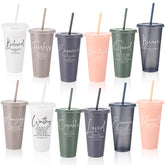 Havawish Bible Verse tumbler set with lid and straw for daily inspiration