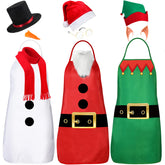 Haysandy elf apron with ears for playful holiday cooking and hosting.