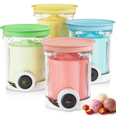 HBCyole Creami swirl pint for Ninja NC700 series enabling quick soft serve at home