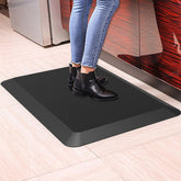 HEALEG 1-inch extra-thick anti-fatigue mat overview for standing desks and kitchens.