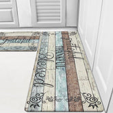 HEBE patchwork floral 17x48 runner mat for kitchen comfortable standing.