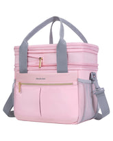 Hedcaw lunch box for women in pink exterior, ideal for daily meals on the go