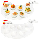 Hedume deviled-egg-platter-8cups for stylish party serving.
