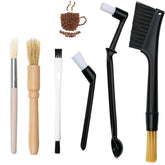 Heideryafei wooden handle small brush removes coffee powder from tight spots